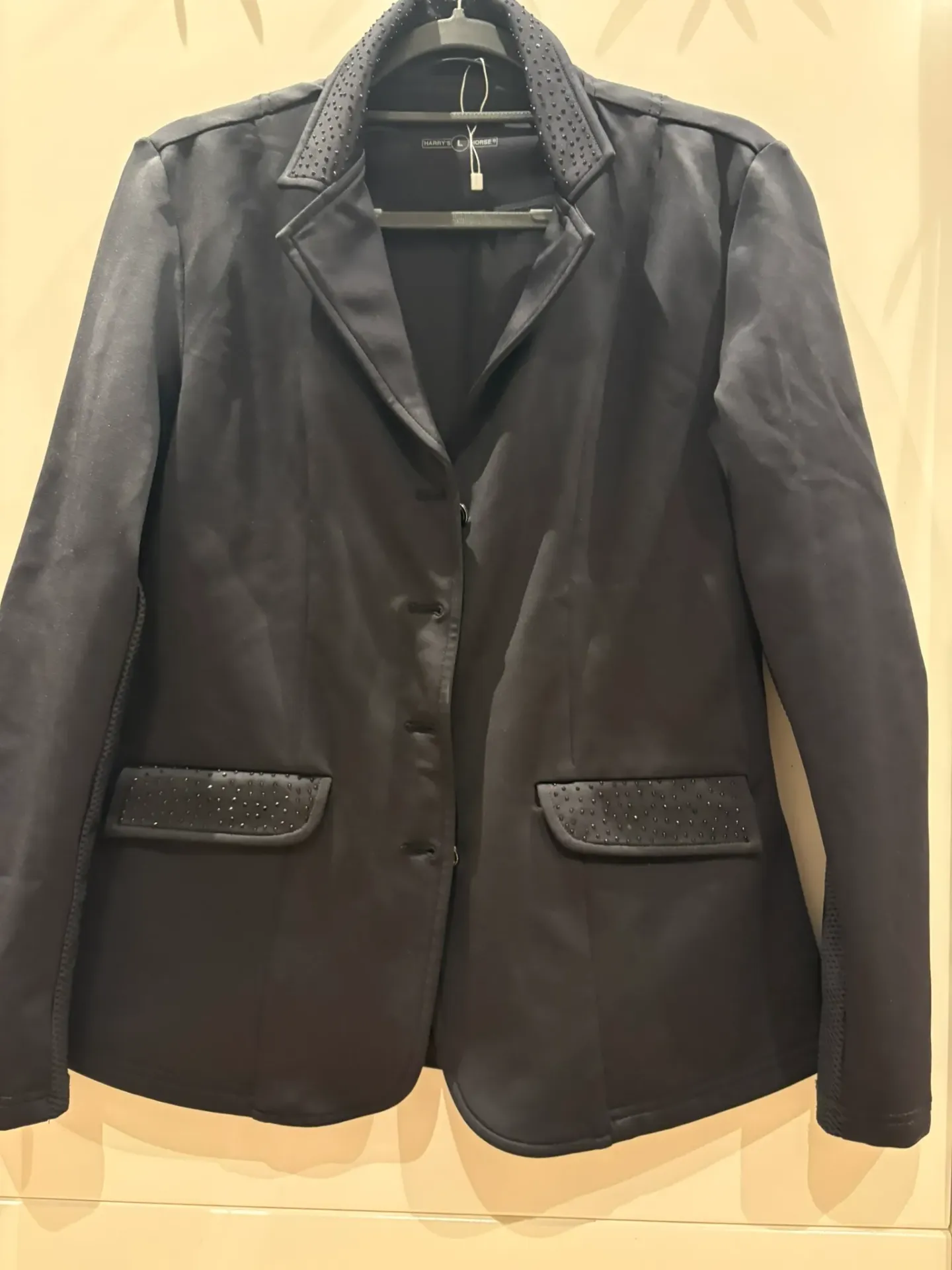 Wedstrijdvest Harry's Horse zwart maat L