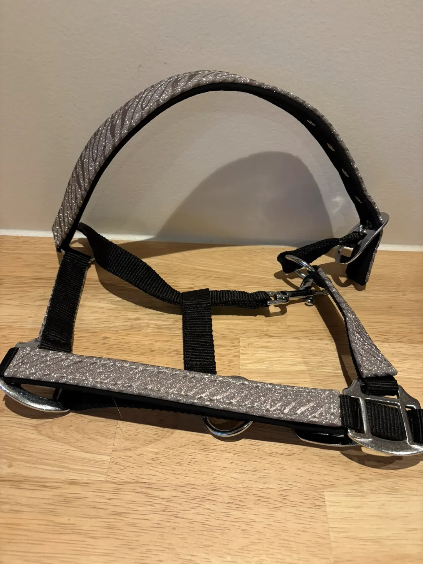 [K012A005] Halster zilver glitter