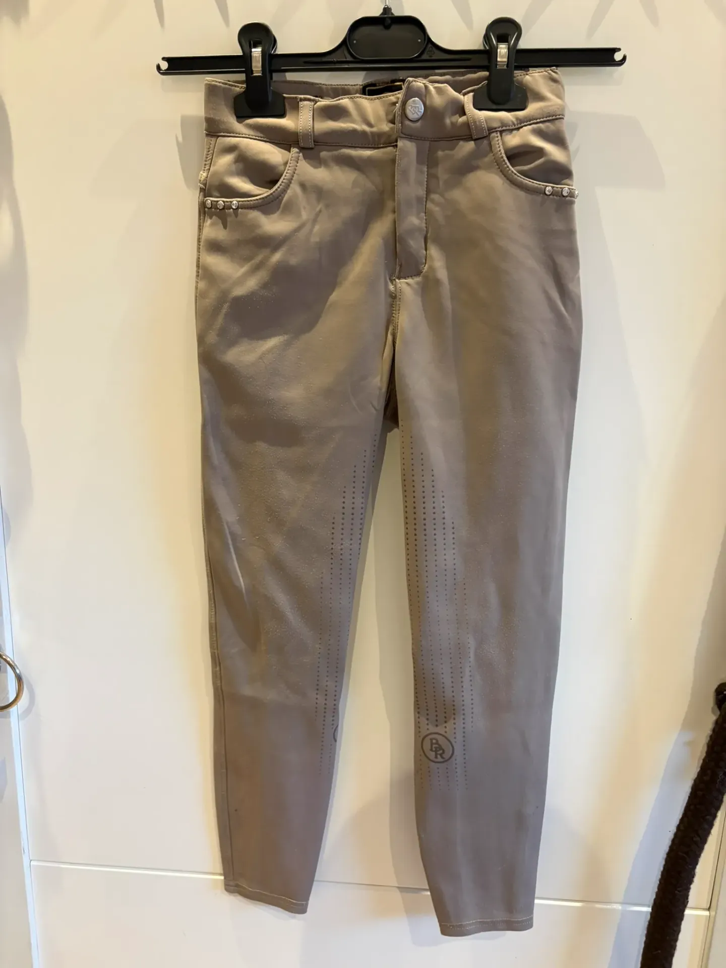 [K012A040] Rijbroek BR beige maat 140