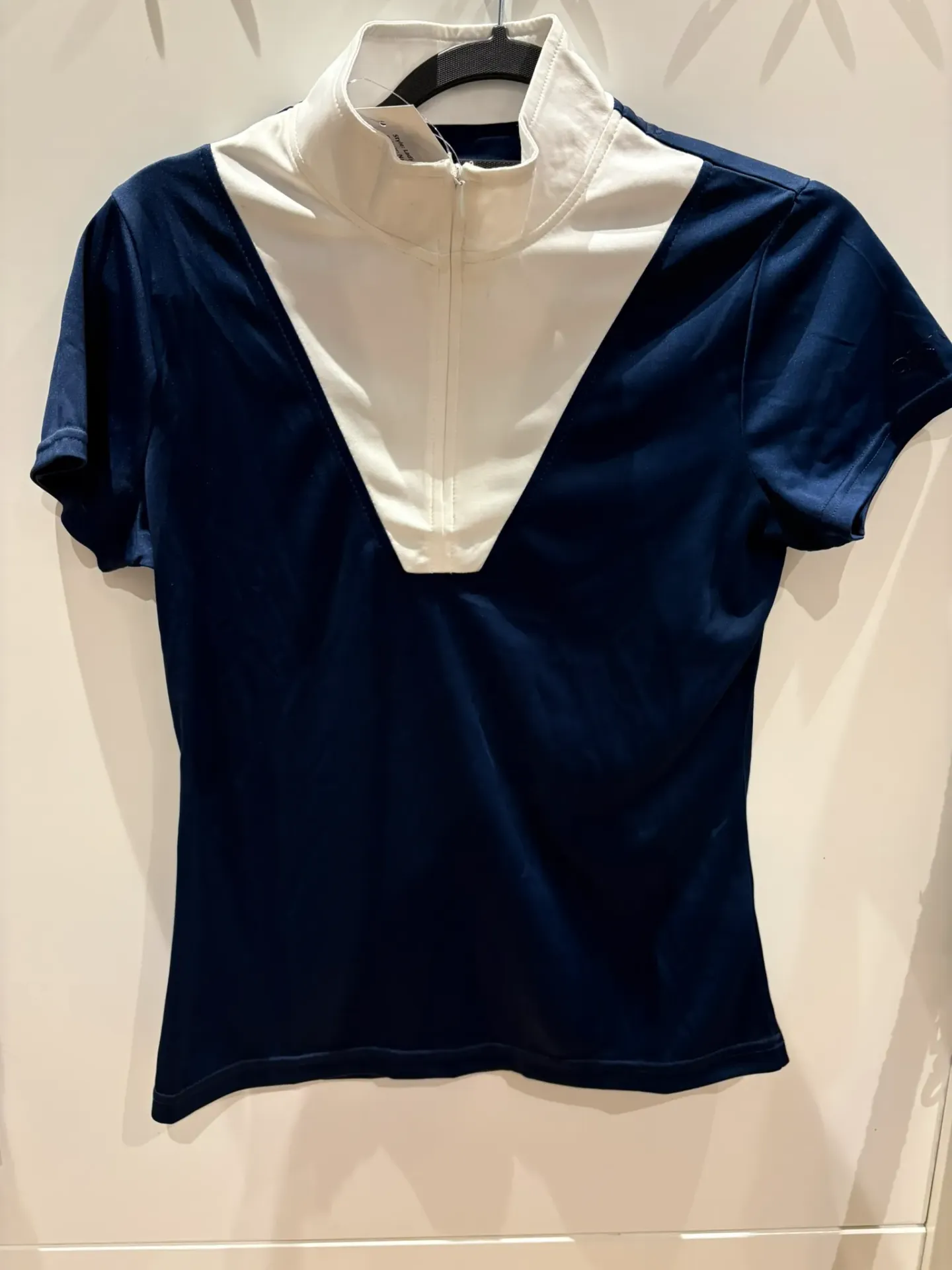 Wedstrijdshirt QJRW donkerblauw/wit maat S