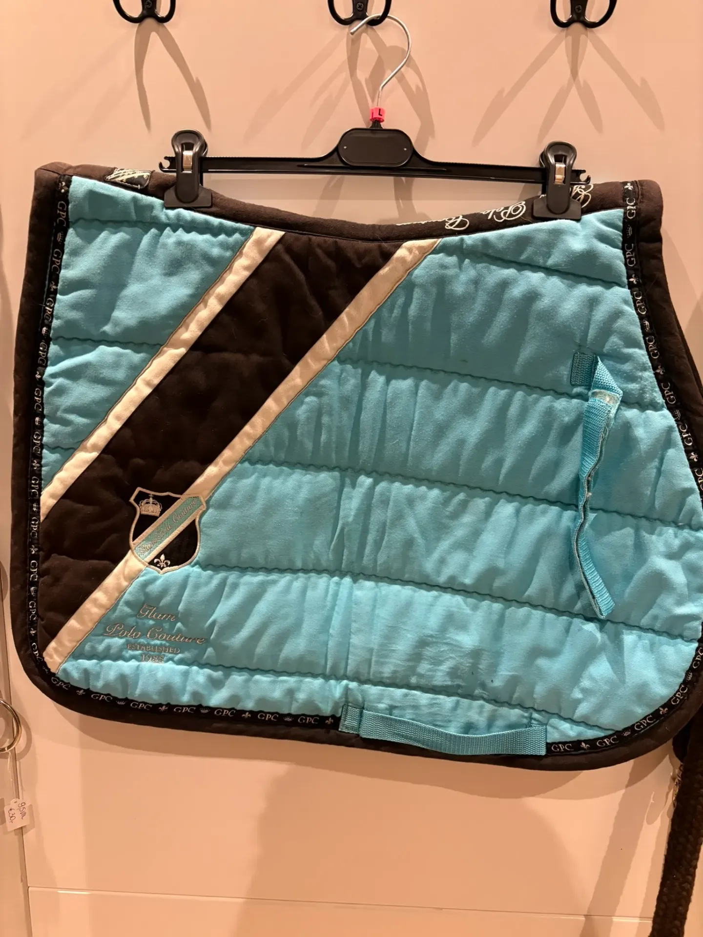 Zadeldekje HV Polo blauw