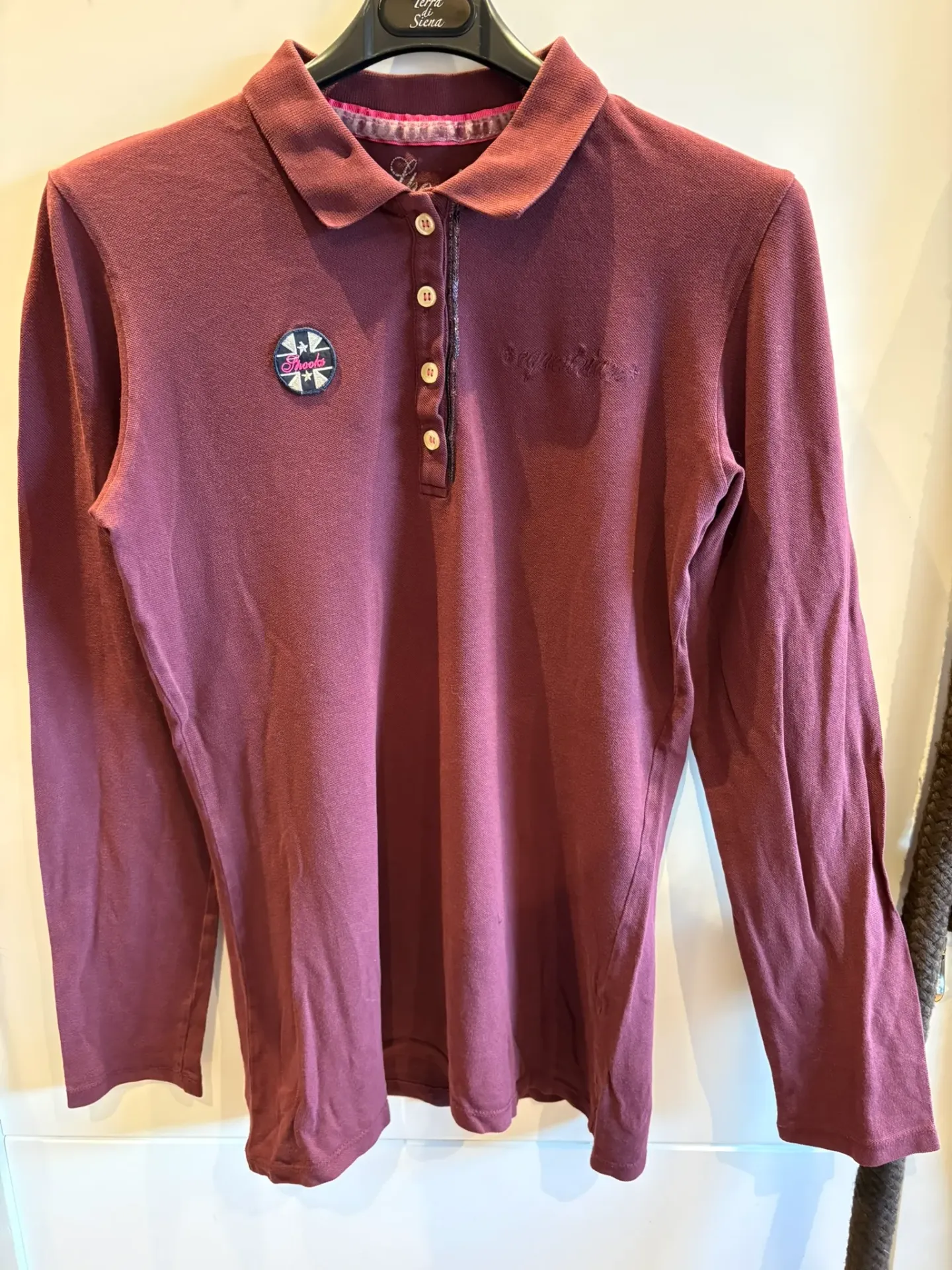 Poloshirt Spooks bordeaux
