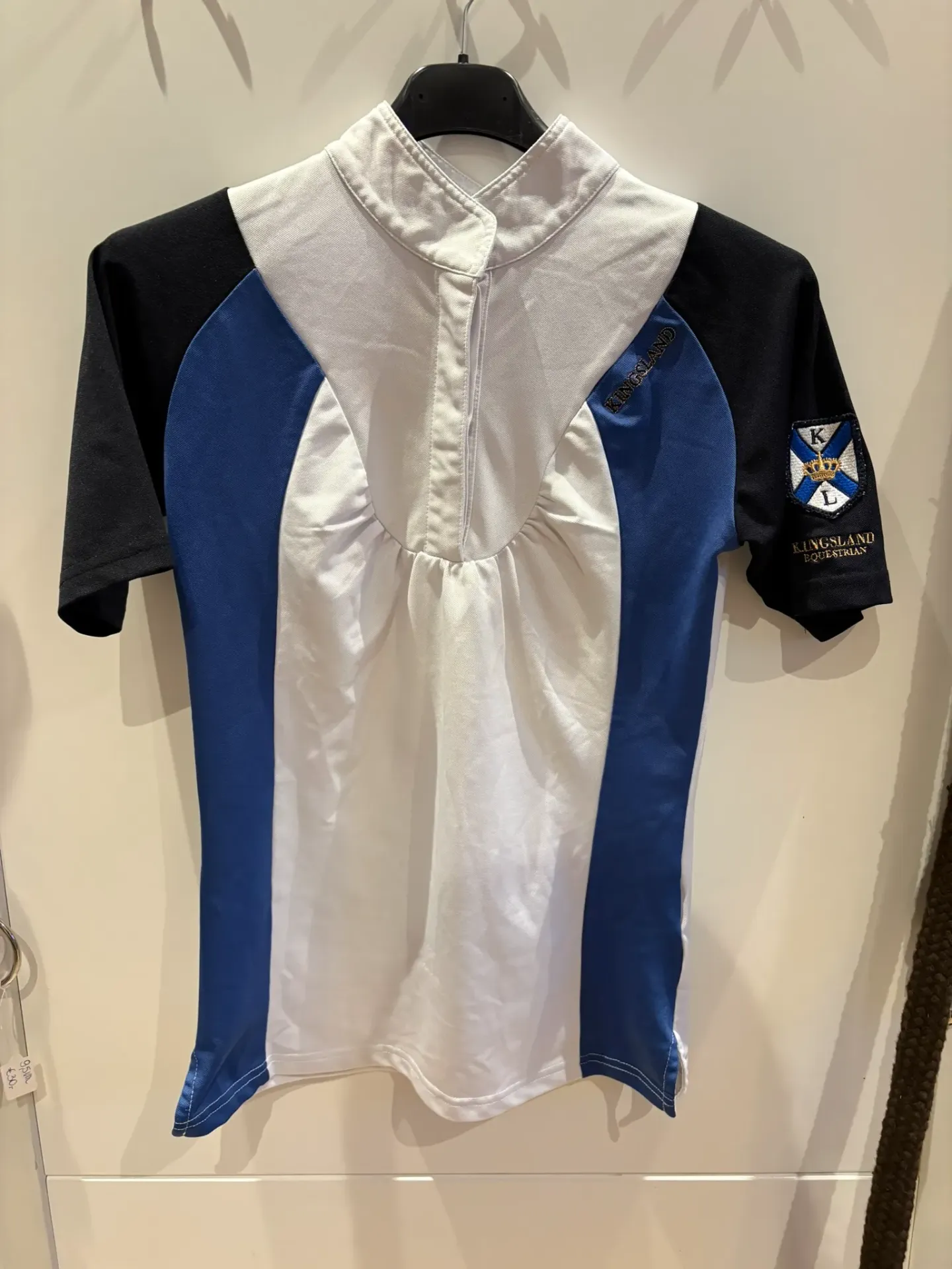 Wedstrijdshirt Kingsland wit/blauw maat S