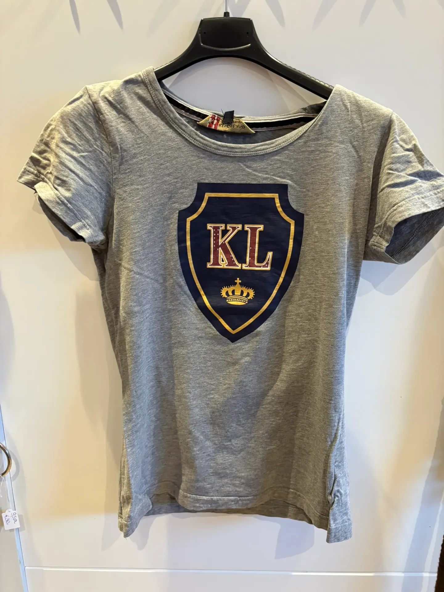 [K015A020] T-shirt Kingsland grijs maat S