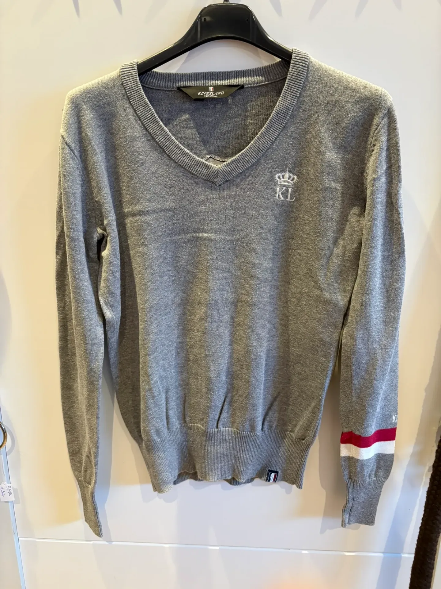 [K015A021] Trui Kingsland grijs maat XS
