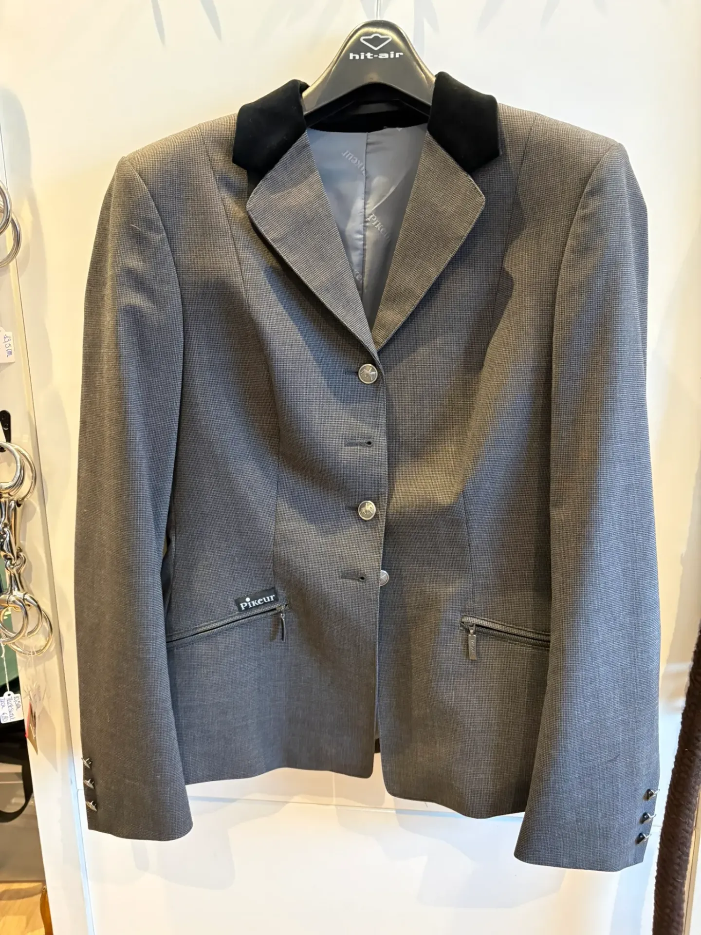Wedstrijdjas Pikeur grijs maat 38-40